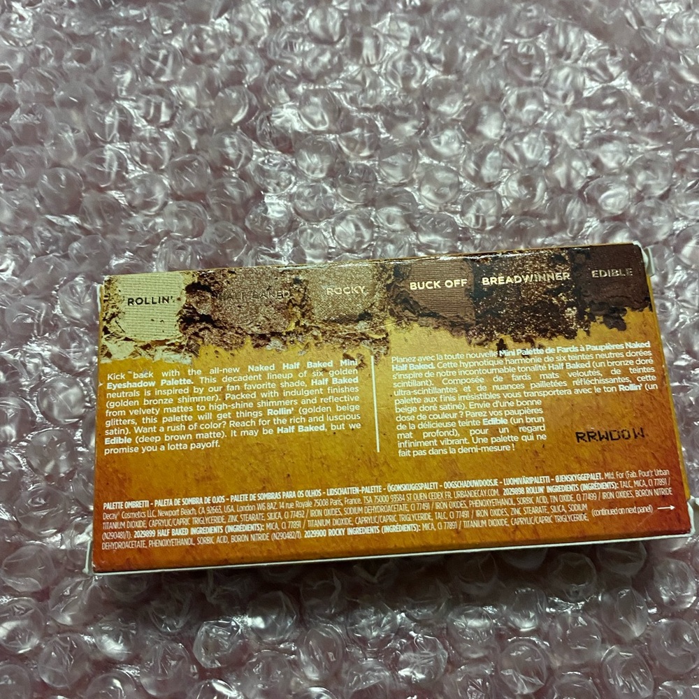 Naked mini eyeshadow palette “Half Baked “ *2025 deals  feel free to drop offer - Picture 5 of 5
